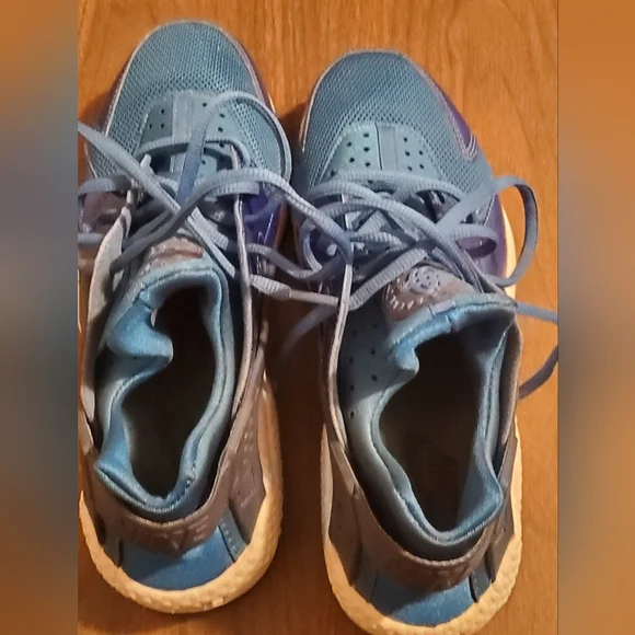 Nike Air Huarache Blue and white - Picture 6 of 13